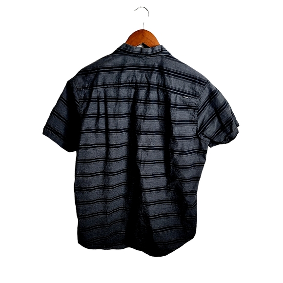 Hurley Lightweight Striped Button Down Shirt. Perfect! - Picture 5 of 6